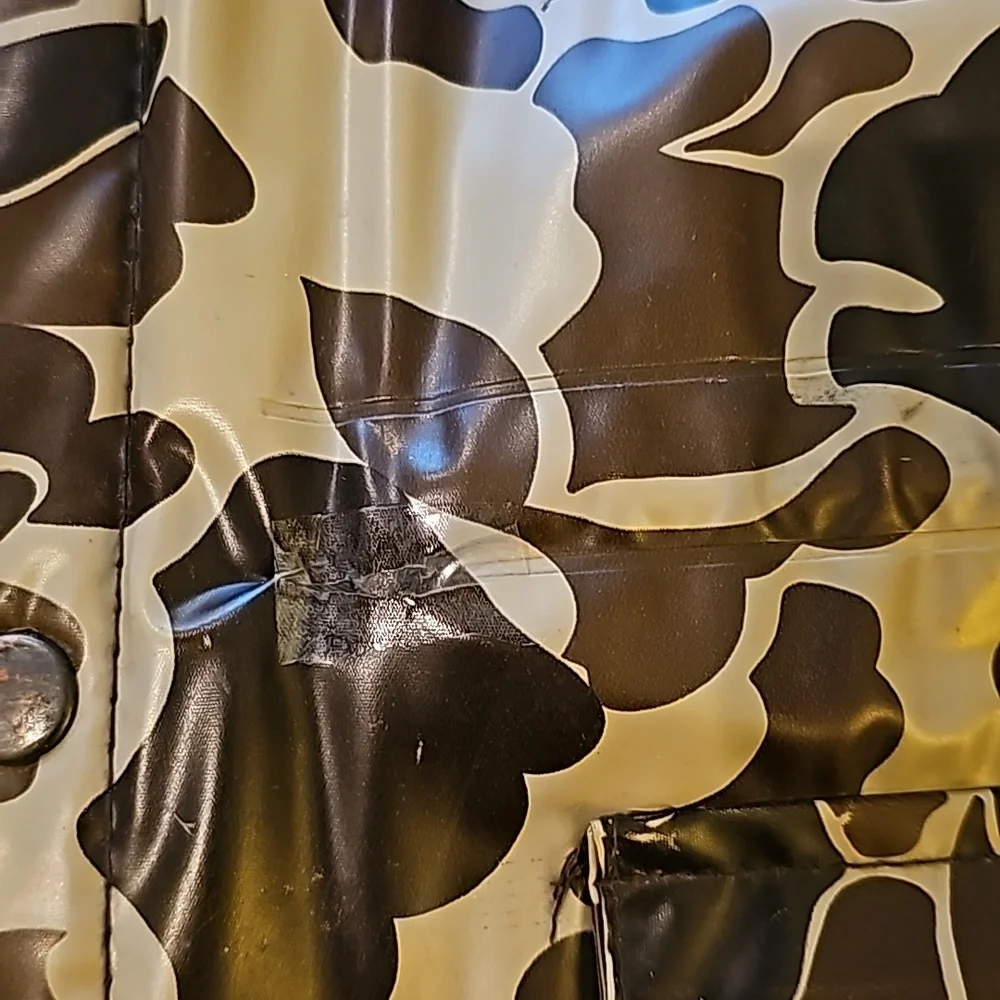 Duck Bay Camouflage Rain Jacket with hood, L - Picture 3 of 5
